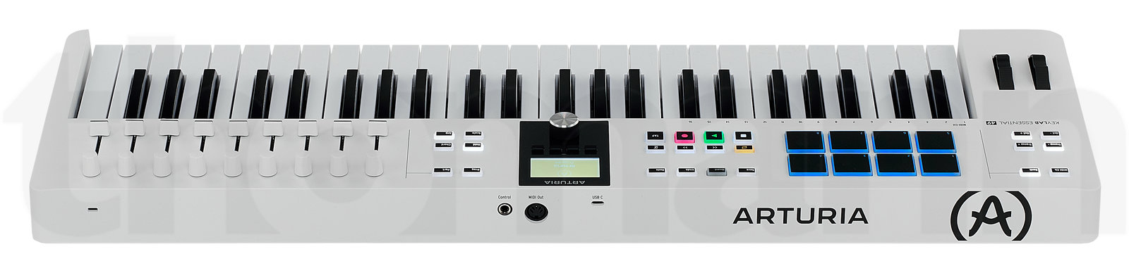 מקלדת שליטה MIDI Arturia KeyLab Essential 49 MK3 White 5 מקלדת שליטה MIDI Arturia KeyLab Essential 49 MK3 White — תמונה 5