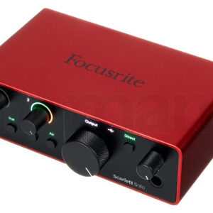 כרטיס קול Focusrite Scarlett Solo Studio 4th Gen.
