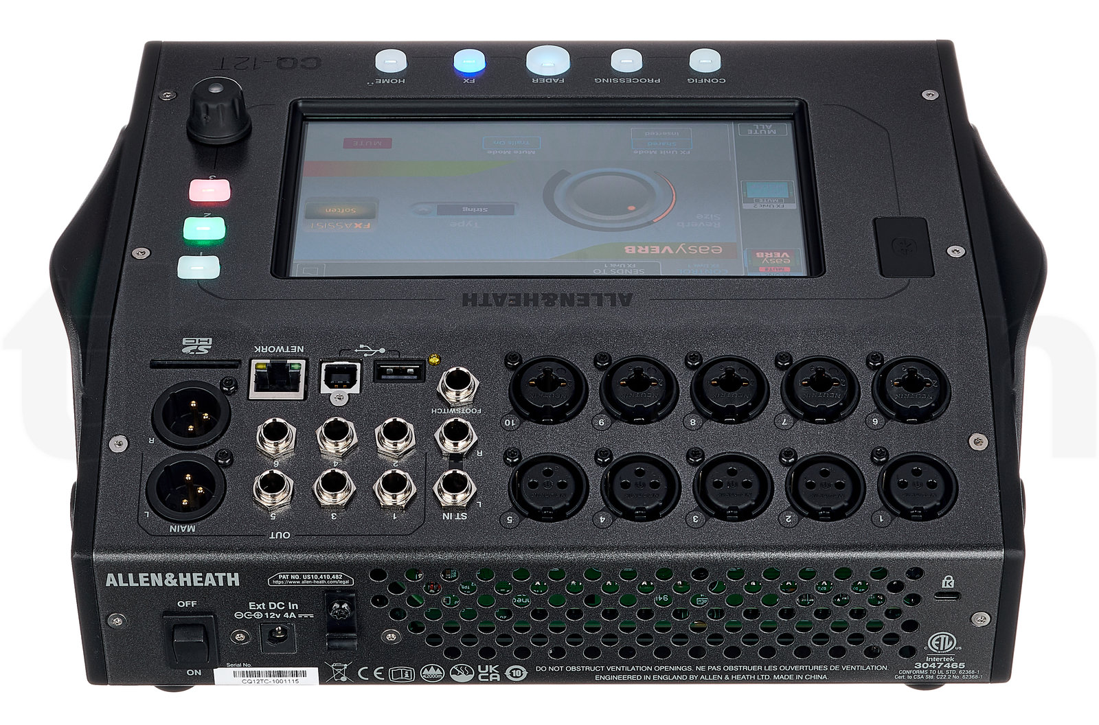 מיקסר Allen & Heath CQ12T 5 מיקסר Allen & Heath CQ12T — תמונה 5