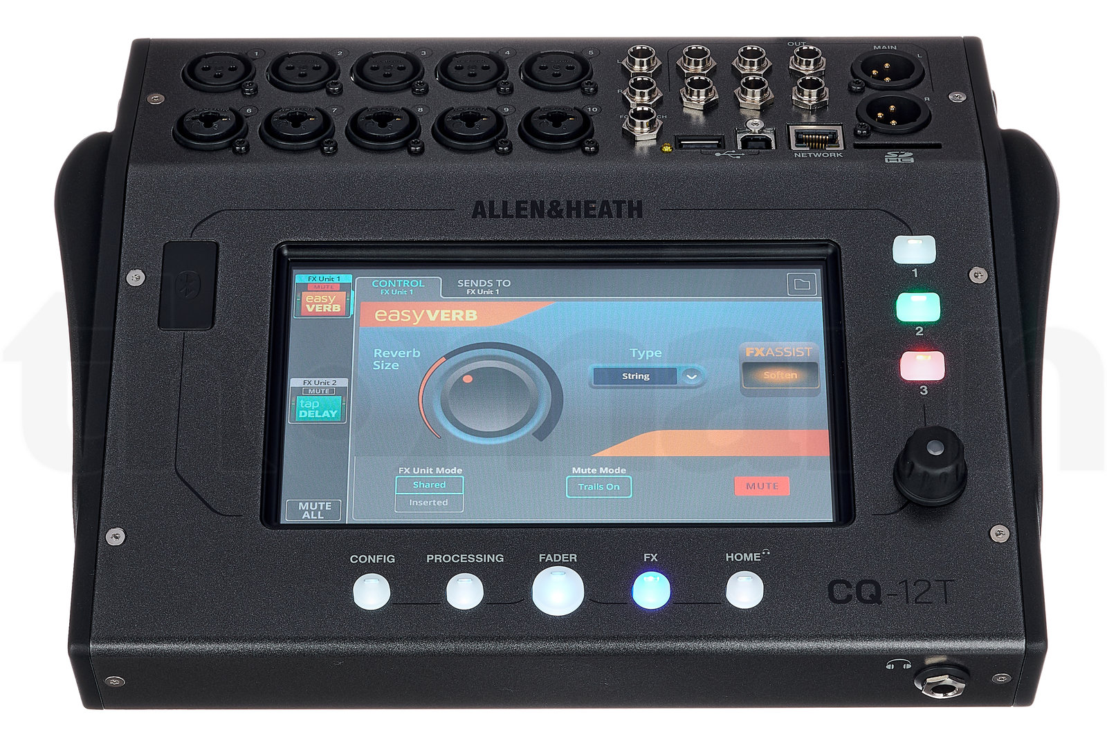 מיקסר Allen & Heath CQ12T 3 מיקסר Allen & Heath CQ12T — תמונה 3