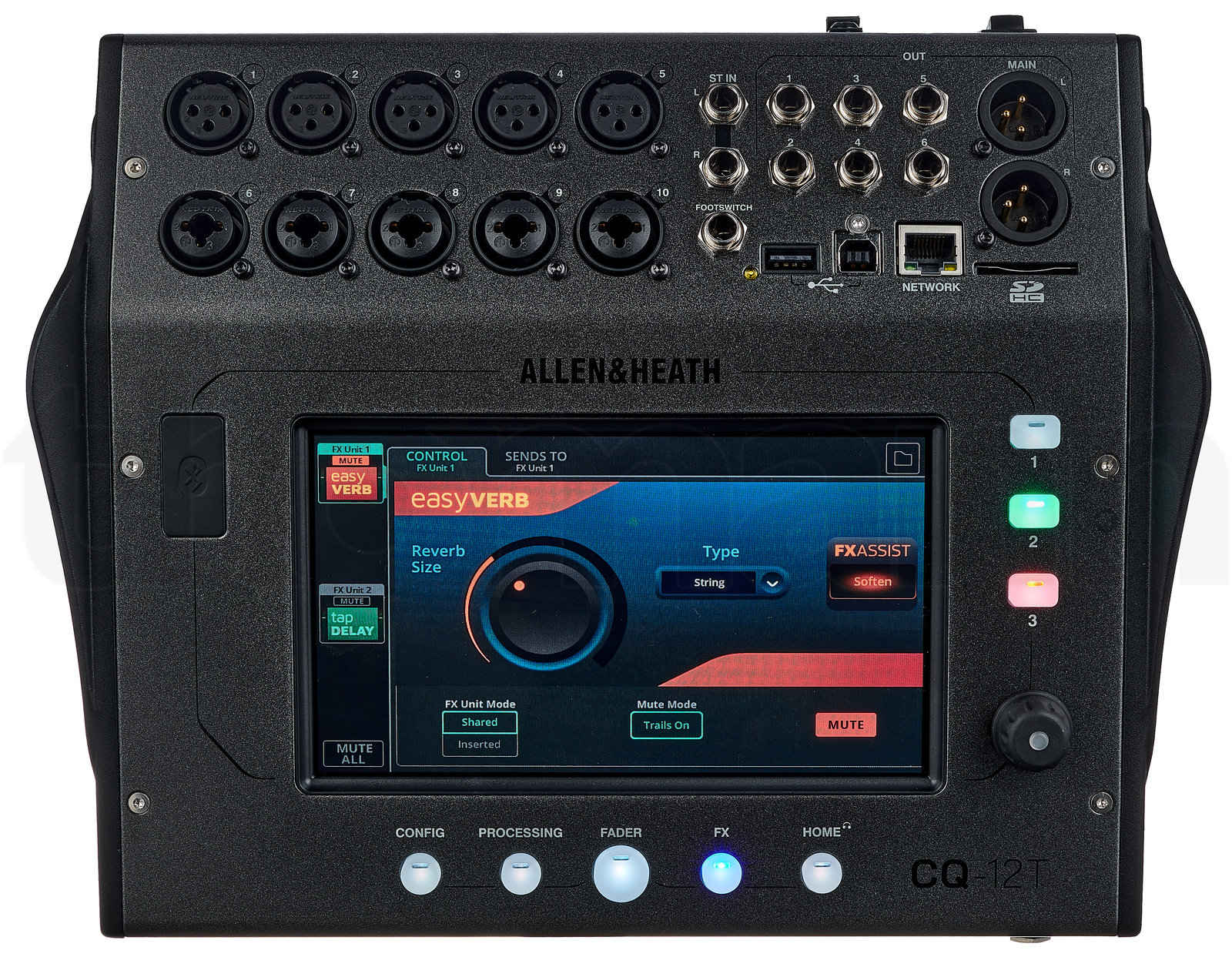 מיקסר Allen & Heath CQ12T 6 מיקסר Allen & Heath CQ12T — תמונה 6