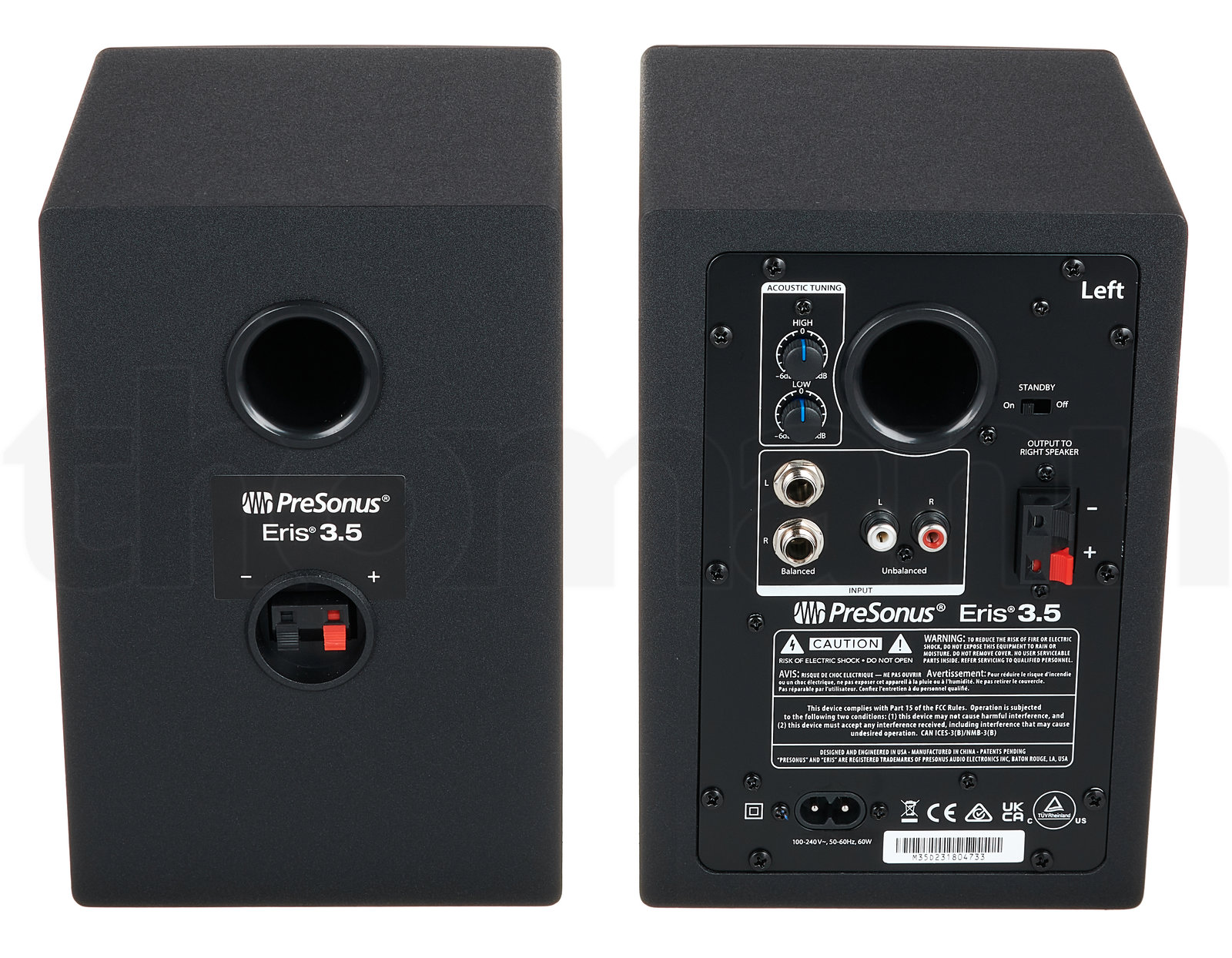 מוניטור אולפן Presonus Eris 3.5 2nd Gen Riser Bundle 5 מוניטור אולפן Presonus Eris 3.5 2nd Gen Riser Bundle — תמונה 5