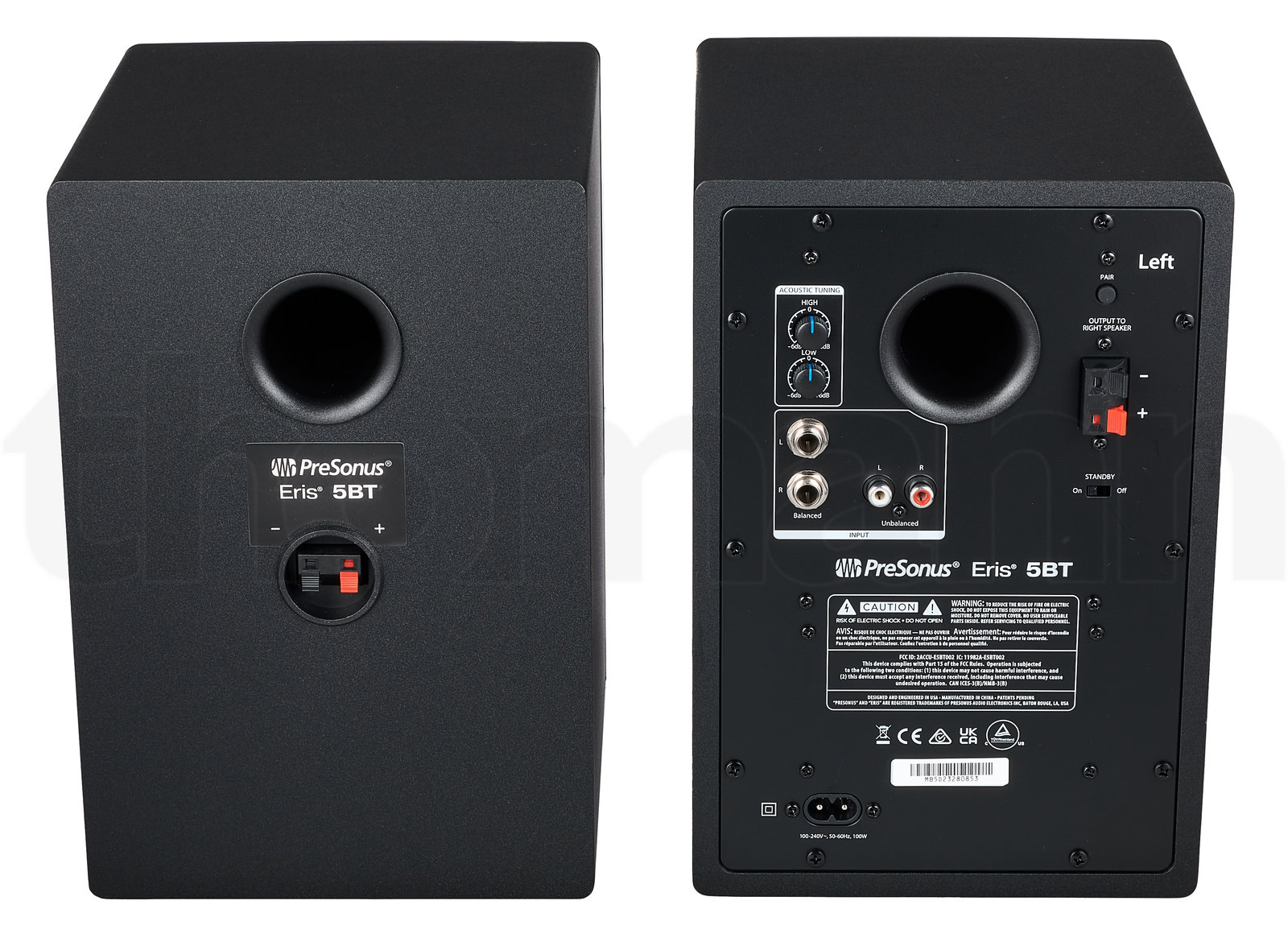 מוניטור אולפן Presonus Eris 5BT 2nd Gen 5 מוניטור אולפן Presonus Eris 5BT 2nd Gen — תמונה 5