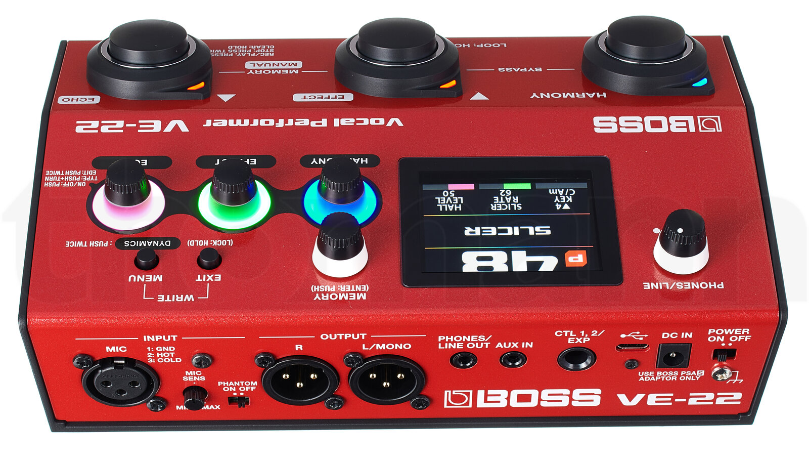 מעבד אפקטים Boss VE-22 Vocal Performer 5 מעבד אפקטים Boss VE-22 Vocal Performer — תמונה 5