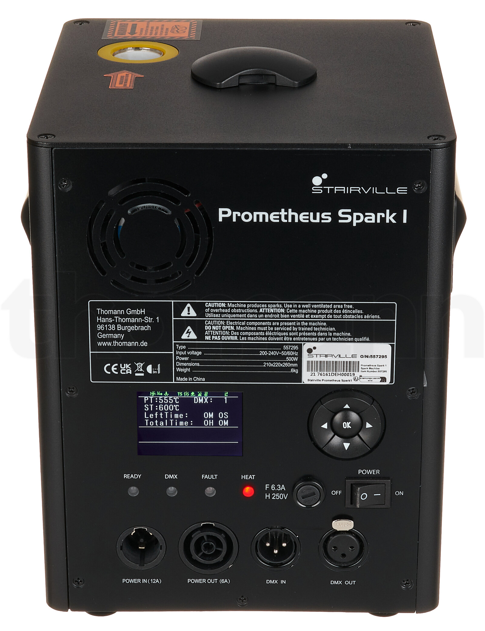 אפקט תאורה Stairville Prometheus Spark 1 5 אפקט תאורה Stairville Prometheus Spark 1 — תמונה 5