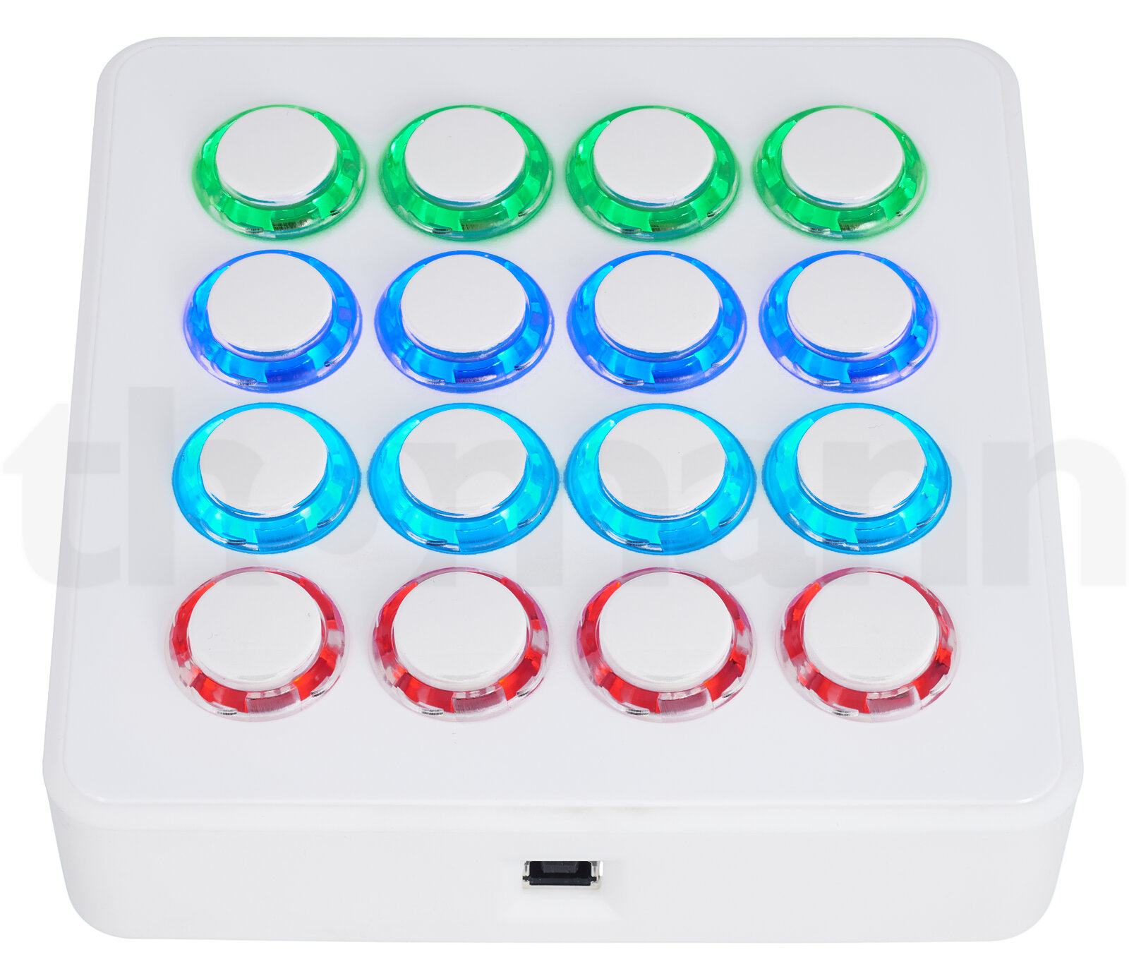 משטח שליטה DJ Techtools Midi Fighter Spectra white 5 משטח שליטה DJ Techtools Midi Fighter Spectra white — תמונה 5