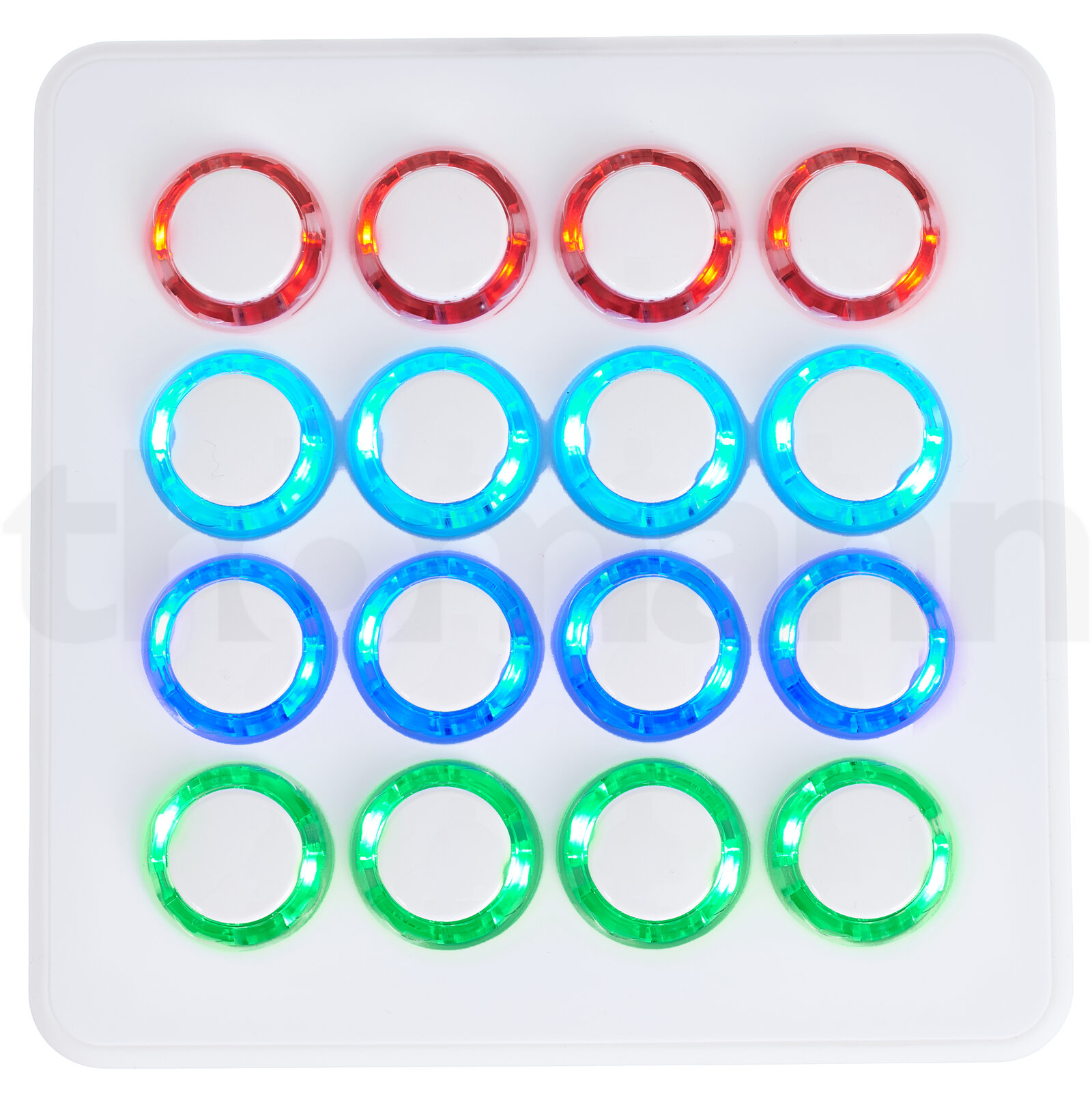 משטח שליטה DJ Techtools Midi Fighter Spectra white 6 משטח שליטה DJ Techtools Midi Fighter Spectra white — תמונה 6