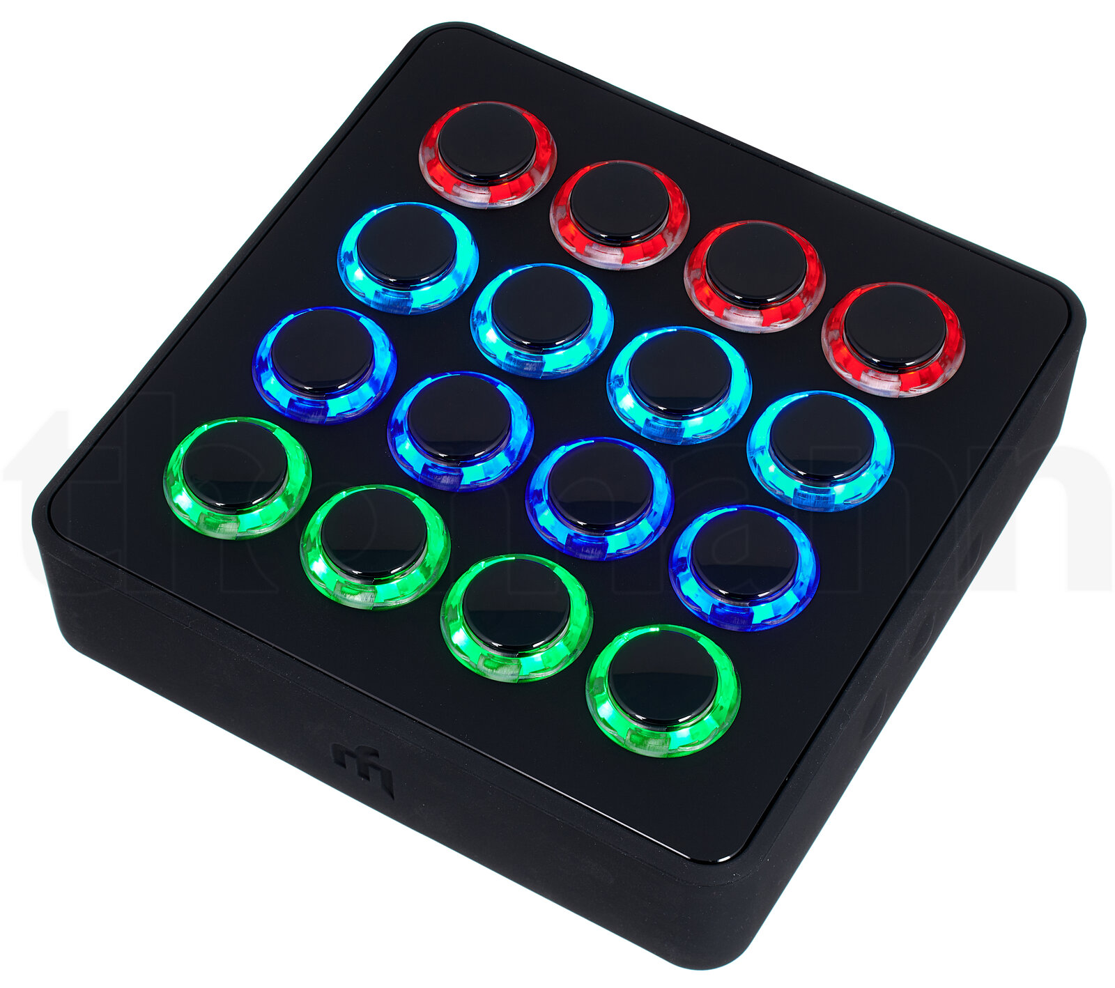 משטח שליטה DJ Techtools Midi Fighter Spectra black 2 משטח שליטה DJ Techtools Midi Fighter Spectra black — תמונה 2