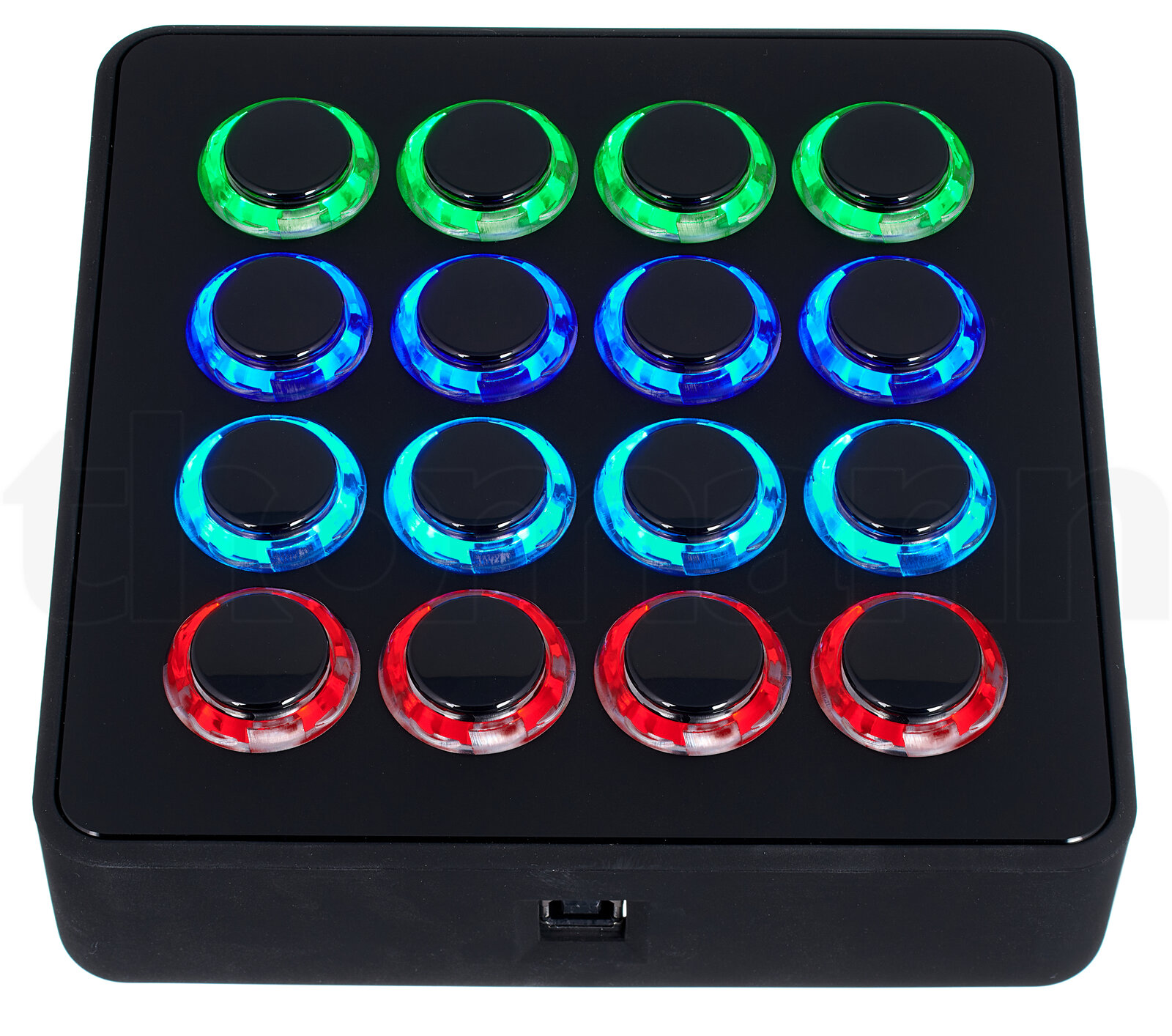 משטח שליטה DJ Techtools Midi Fighter Spectra black 5 משטח שליטה DJ Techtools Midi Fighter Spectra black — תמונה 5