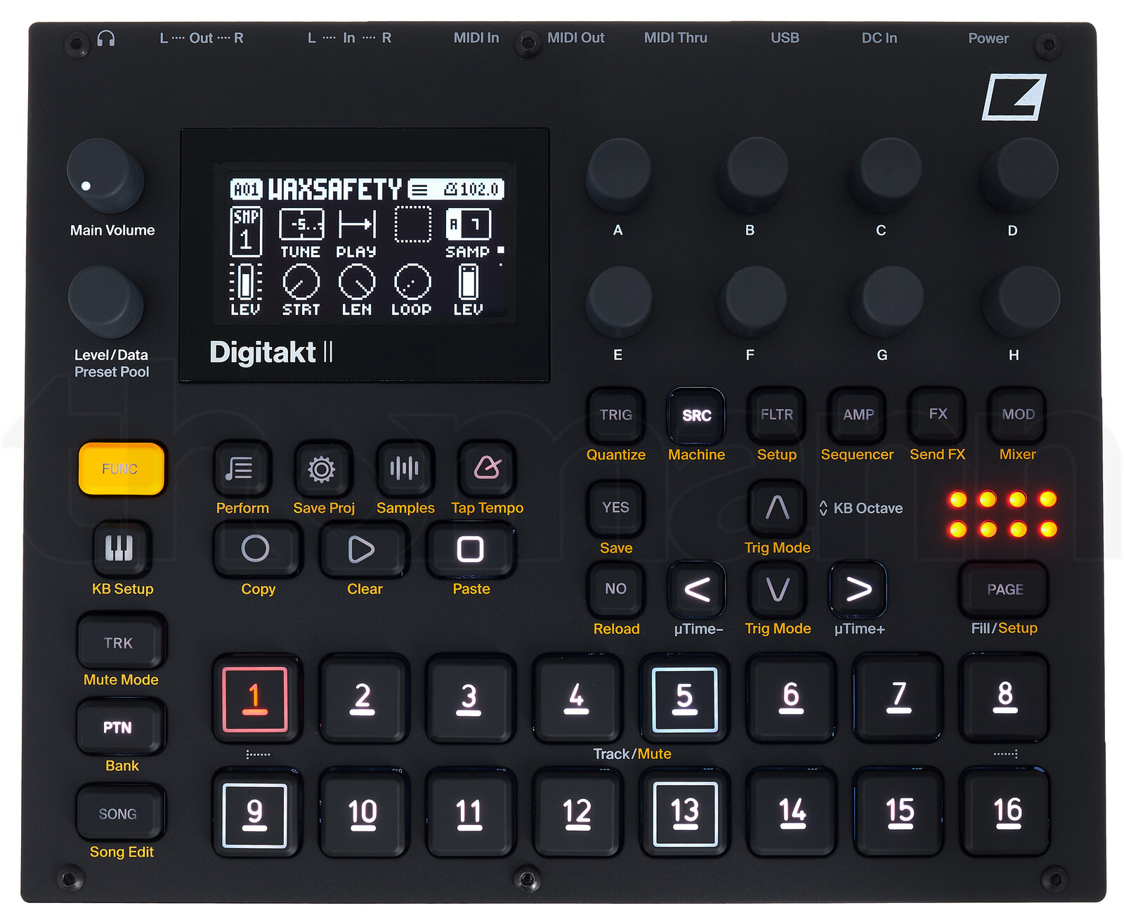 גרוב-בוקס Elektron Digitakt II 6 גרוב-בוקס Elektron Digitakt II — תמונה 6