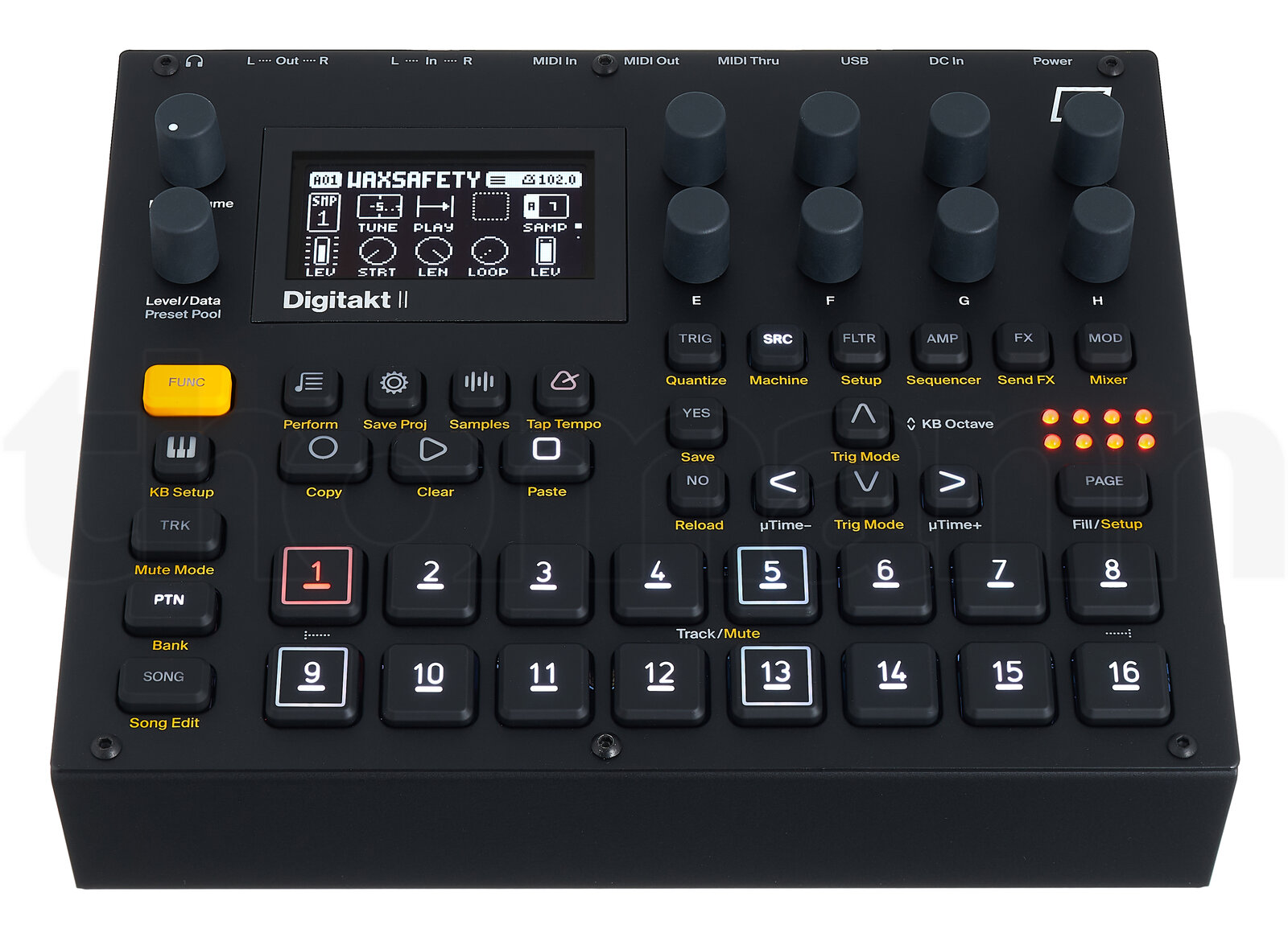 גרוב-בוקס Elektron Digitakt II 3 גרוב-בוקס Elektron Digitakt II — תמונה 3