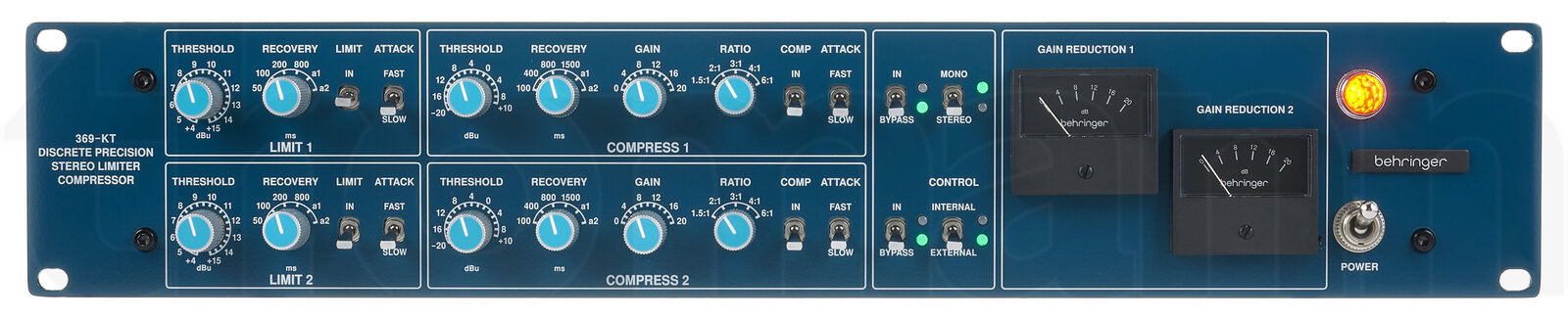 קומפרסור אולפן Behringer 369-KT 6 קומפרסור אולפן Behringer 369-KT — תמונה 6