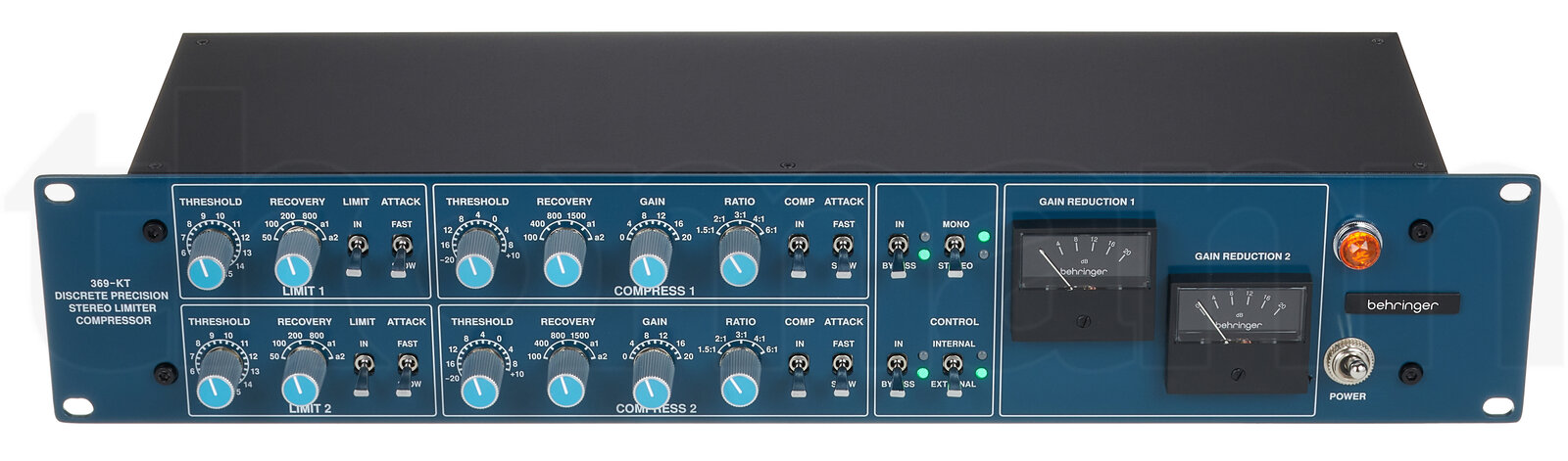 קומפרסור אולפן Behringer 369-KT 3 קומפרסור אולפן Behringer 369-KT — תמונה 3