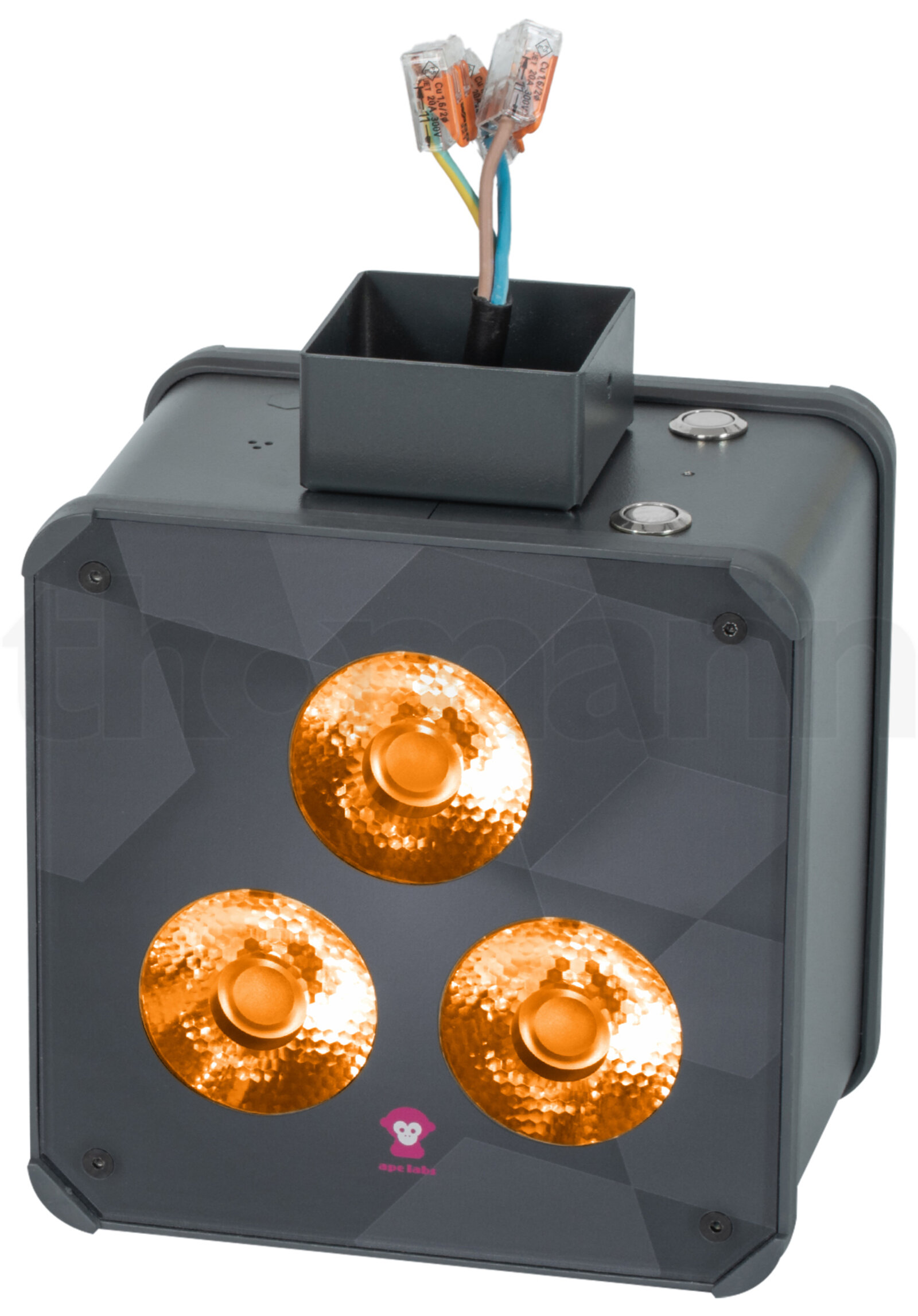 פנס PAR LED Ape Labs Double Wall Maxi V2 15u00b0 Grey 2 פנס PAR LED Ape Labs Double Wall Maxi V2 15u00b0 Grey — תמונה 2