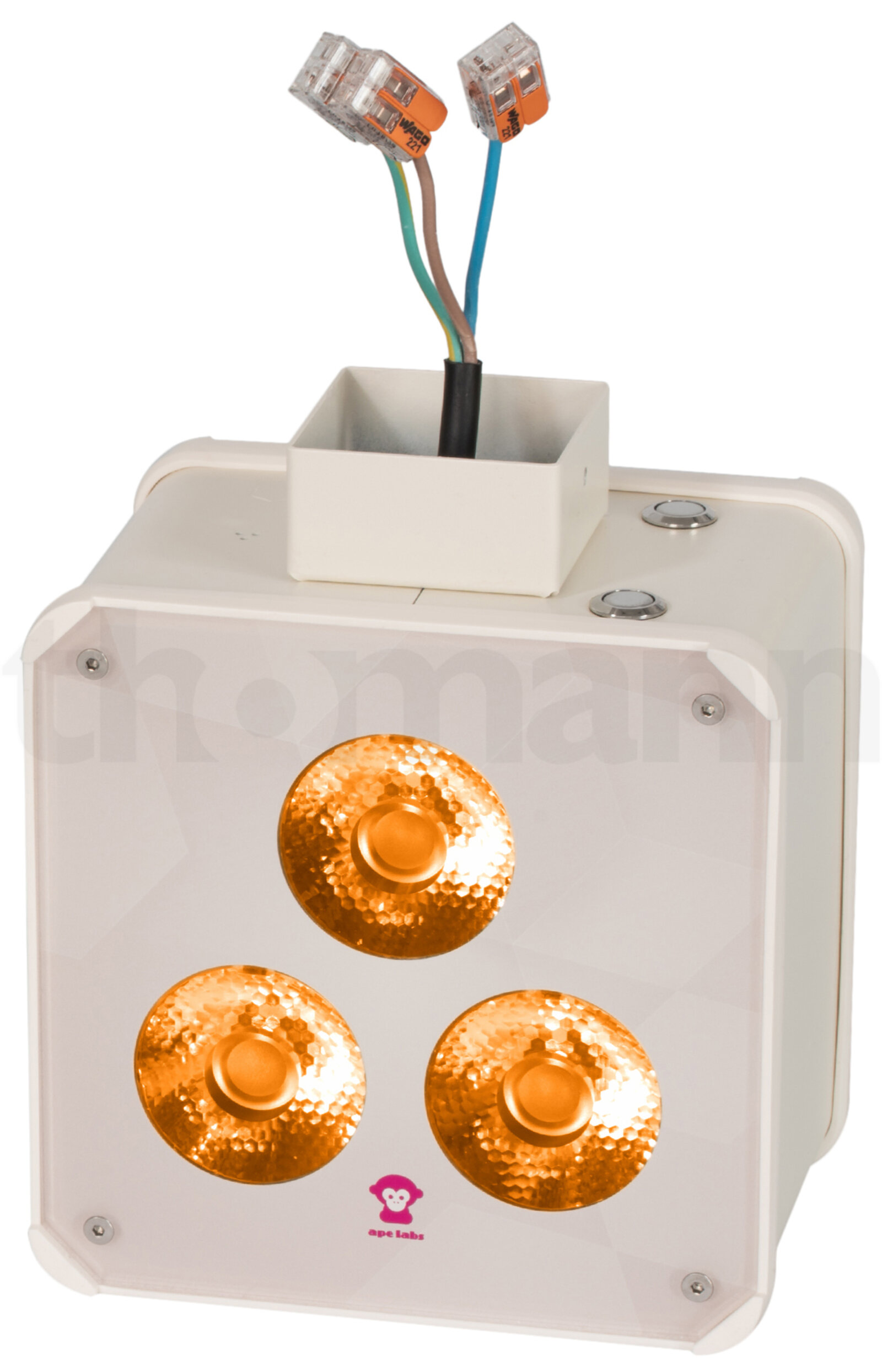 פנס PAR LED Ape Labs Double Wall Maxi V2 45u00b0 Creme 3 פנס PAR LED Ape Labs Double Wall Maxi V2 45u00b0 Creme — תמונה 3