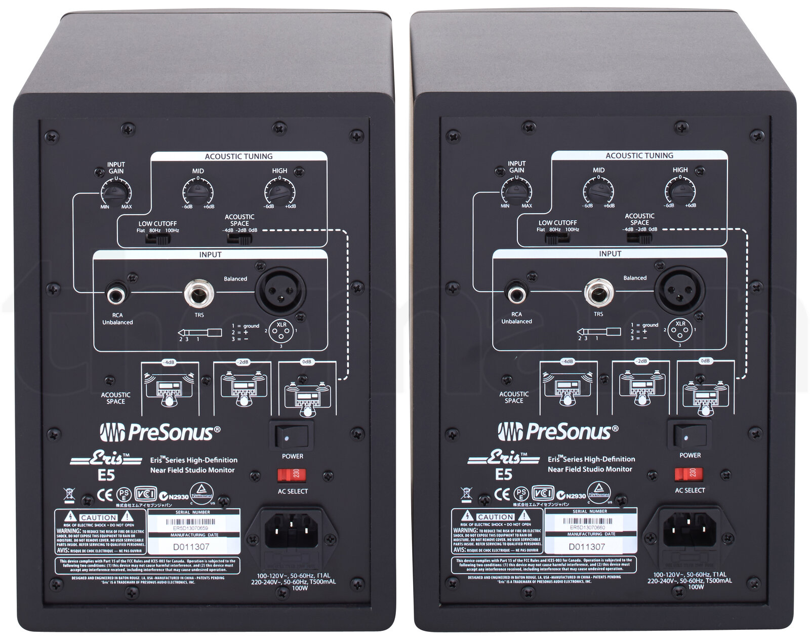 מוניטור אולפן Presonus Eris E5 M-Control+ Bundle 5 מוניטור אולפן Presonus Eris E5 M-Control+ Bundle — תמונה 5