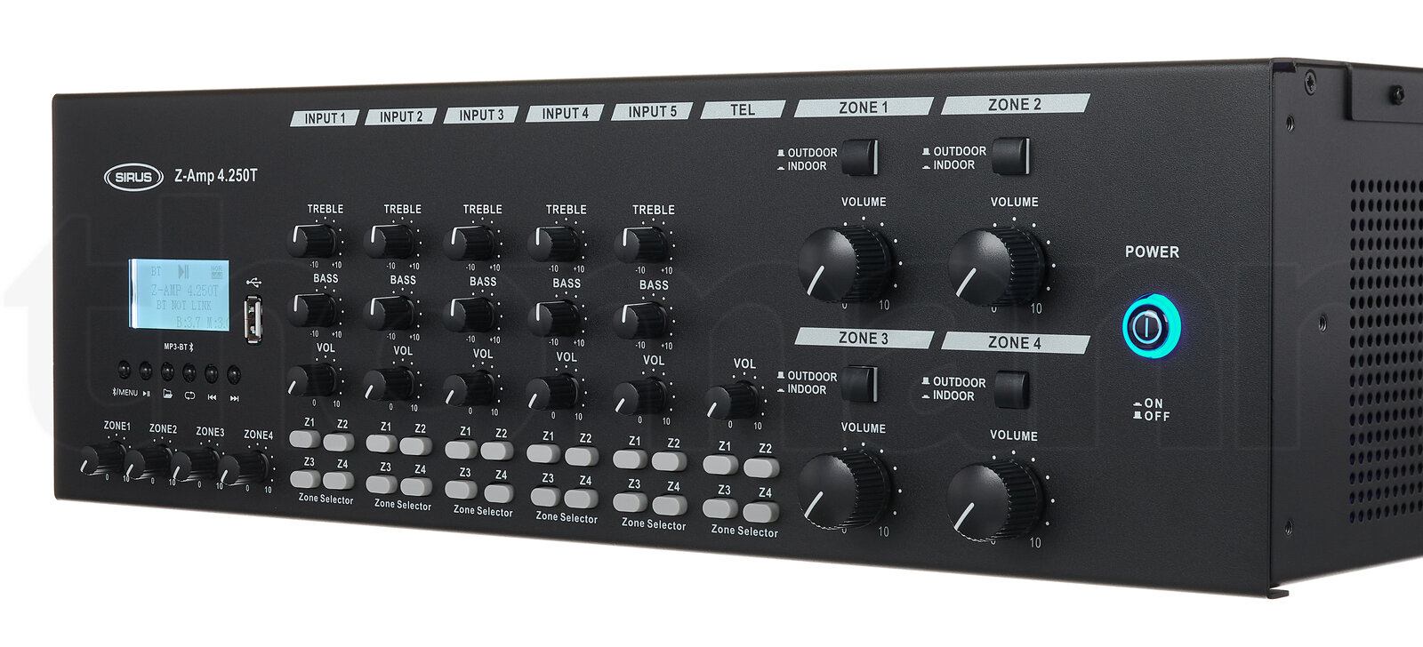 מגבר הספק Sirus Z-Amp 4.250T 6 מגבר הספק Sirus Z-Amp 4.250T — תמונה 6