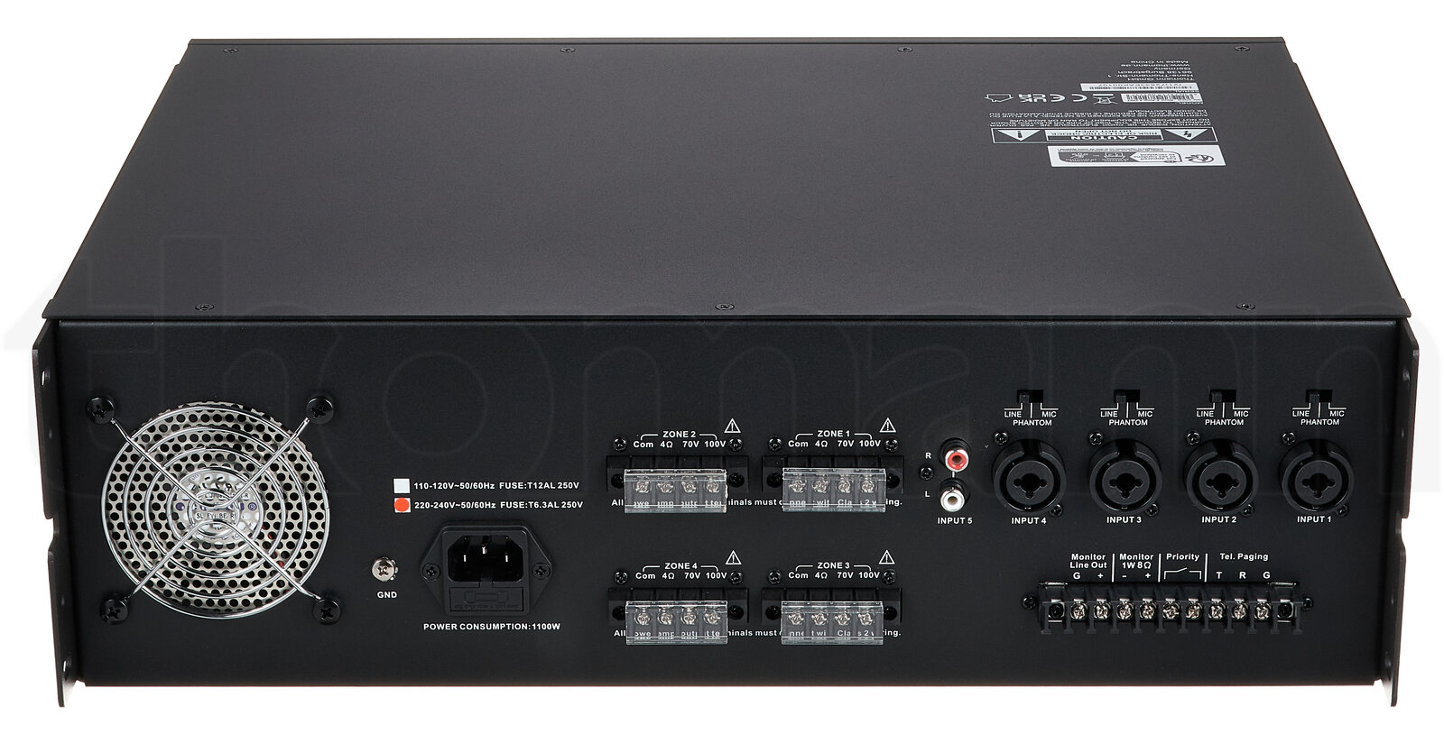 מגבר הספק Sirus Z-Amp 4.250T 5 מגבר הספק Sirus Z-Amp 4.250T — תמונה 5