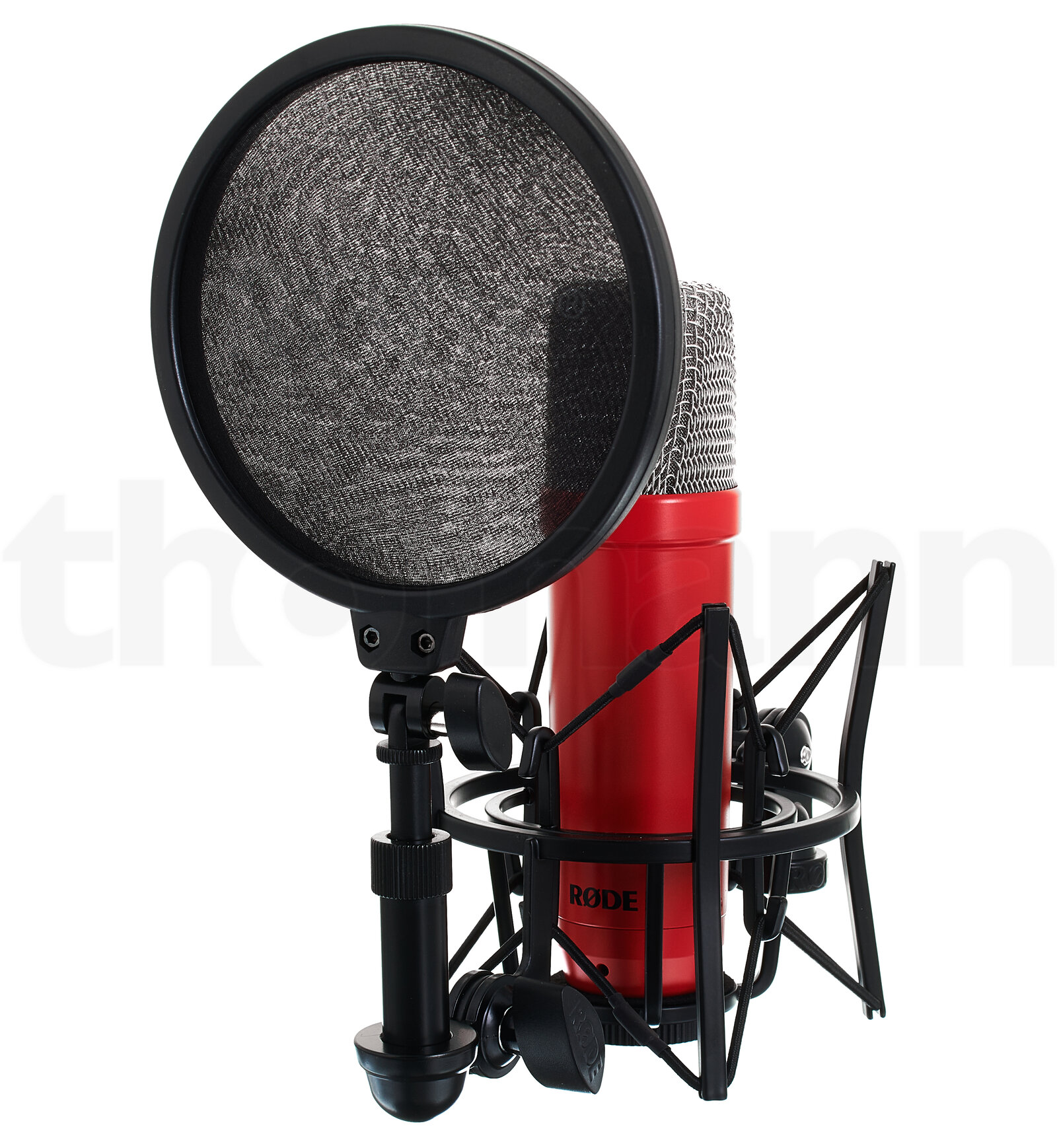 מיקרופון קונדנסר Rode NT1 Signature Red 2 מיקרופון קונדנסר Rode NT1 Signature Red — תמונה 2