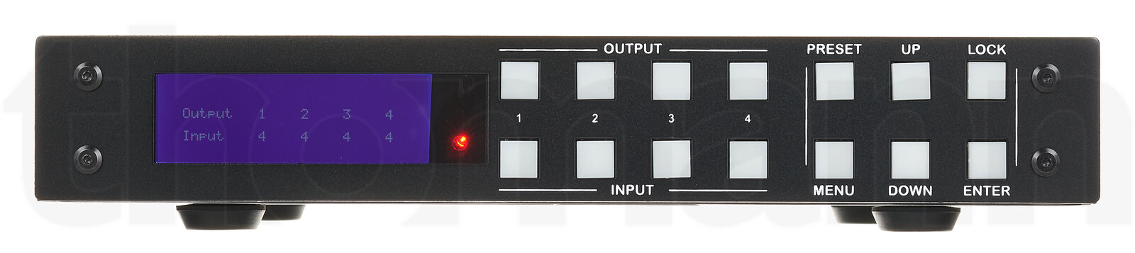 ציוד וידאו PureTools PT-MA-HD44M 4x4 4K HDMI Matrix 6 ציוד וידאו PureTools PT-MA-HD44M 4x4 4K HDMI Matrix — תמונה 6
