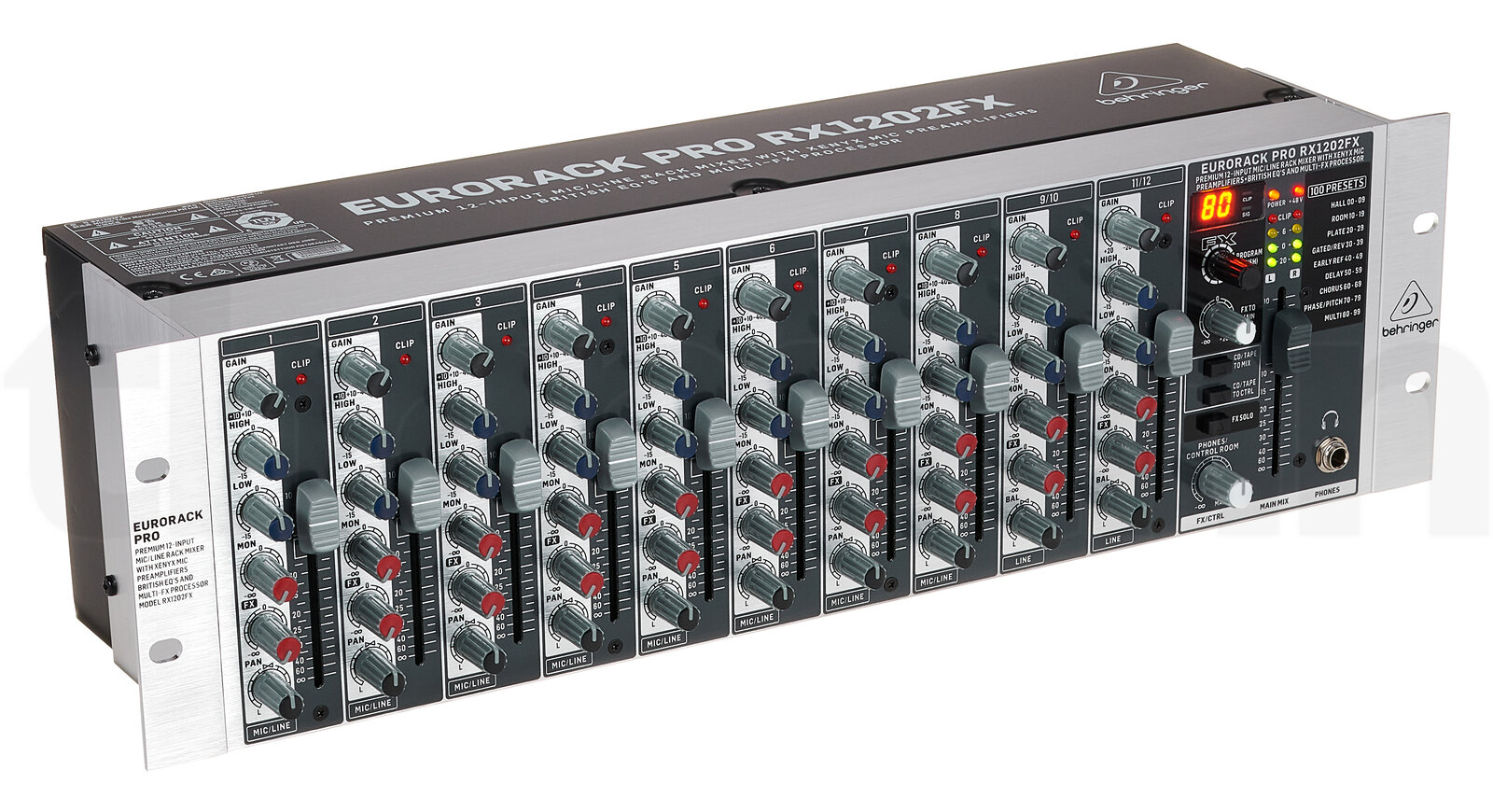 מיקסר Behringer RX1202FX V2 4 מיקסר Behringer RX1202FX V2 — תמונה 4