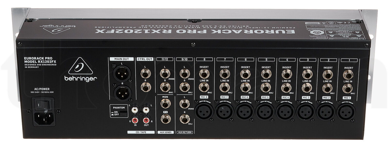 מיקסר Behringer RX1202FX V2 5 מיקסר Behringer RX1202FX V2 — תמונה 5