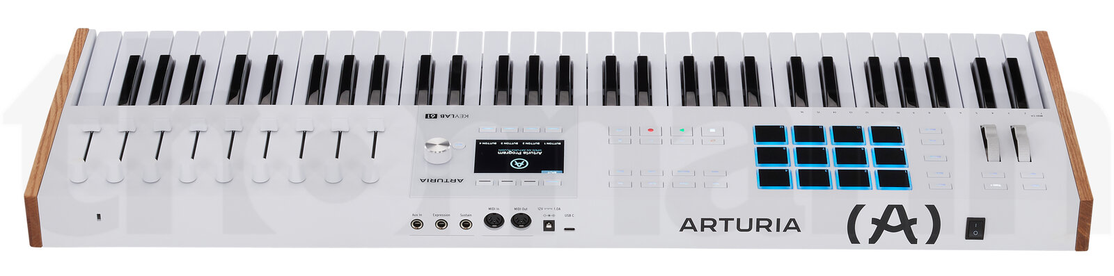 מקלדת שליטה MIDI Arturia KeyLab 61 mk3 White 5 מקלדת שליטה MIDI Arturia KeyLab 61 mk3 White — תמונה 5