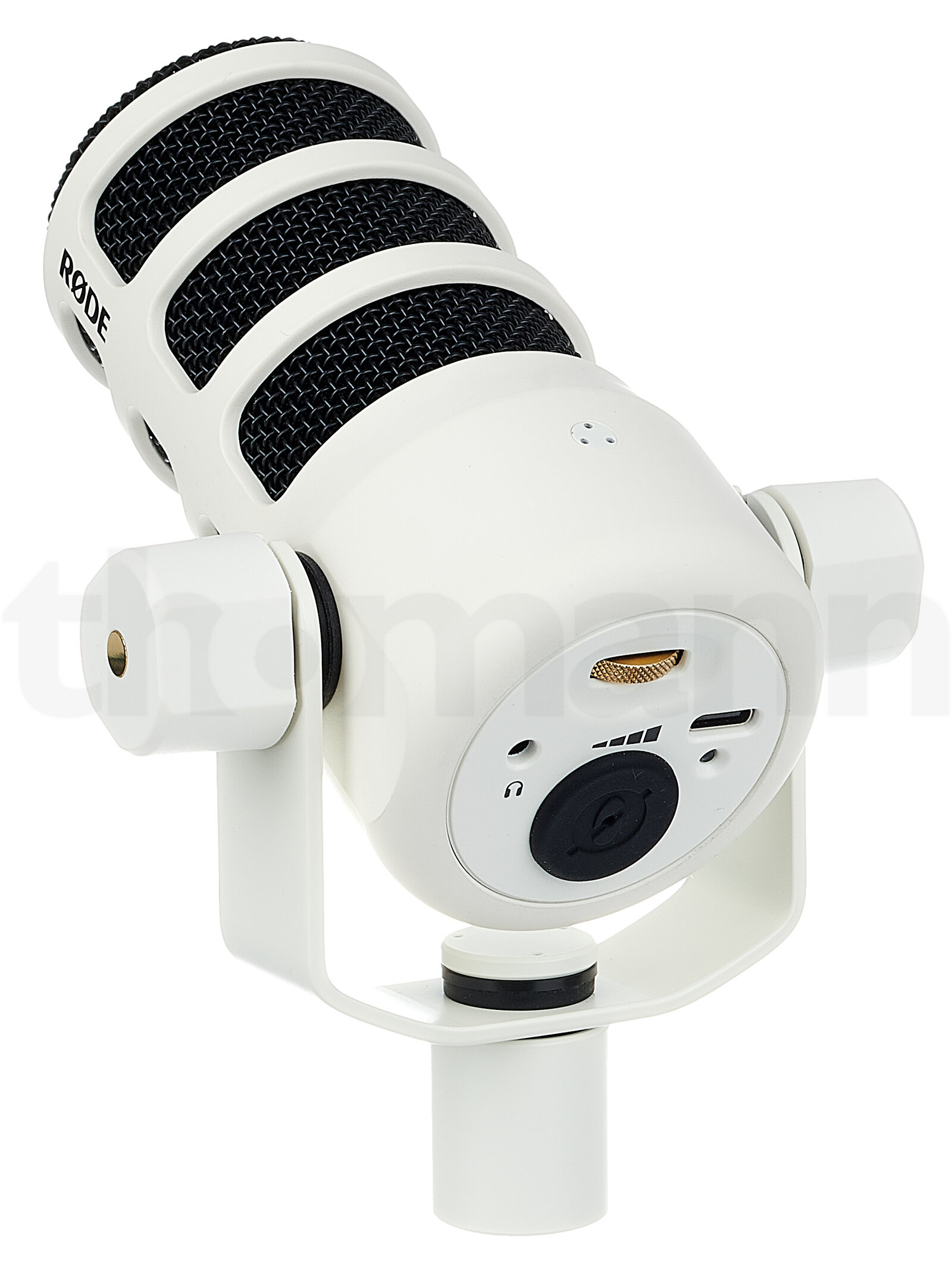 מיקרופון USB Rode PodMic USB White 4 מיקרופון USB Rode PodMic USB White — תמונה 4