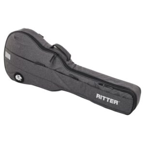נרתיק פרימיום לגיטרת חצי־נפח Ritter Bern 335 – אפור אנתרציט