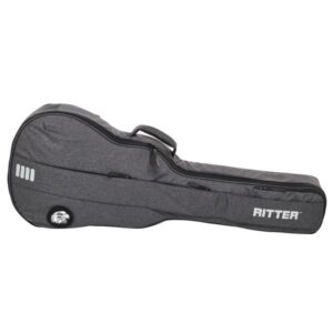 נרתיק פרימיום לגיטרת חצי־נפח Ritter Bern 335 – אפור אנתרציט