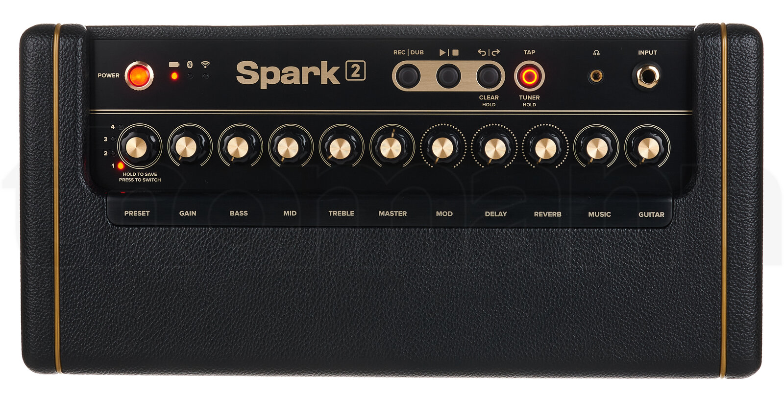 מגבר הספק Positive Grid Spark 2 BK w/Footsw Bundle 5 מגבר הספק Positive Grid Spark 2 BK w/Footsw Bundle — תמונה 5