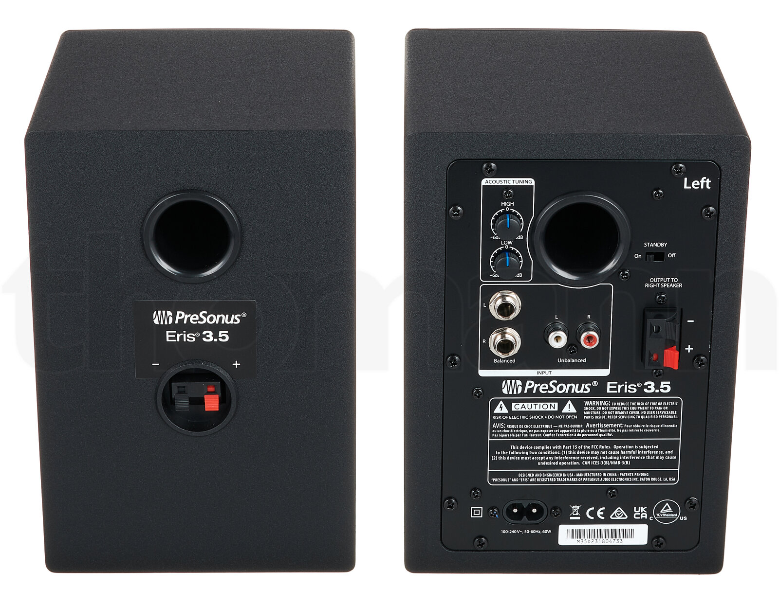 מוניטור אולפן Presonus Eris 3.5 2nd Gen Subwoofer Set 4 מוניטור אולפן Presonus Eris 3.5 2nd Gen Subwoofer Set — תמונה 4