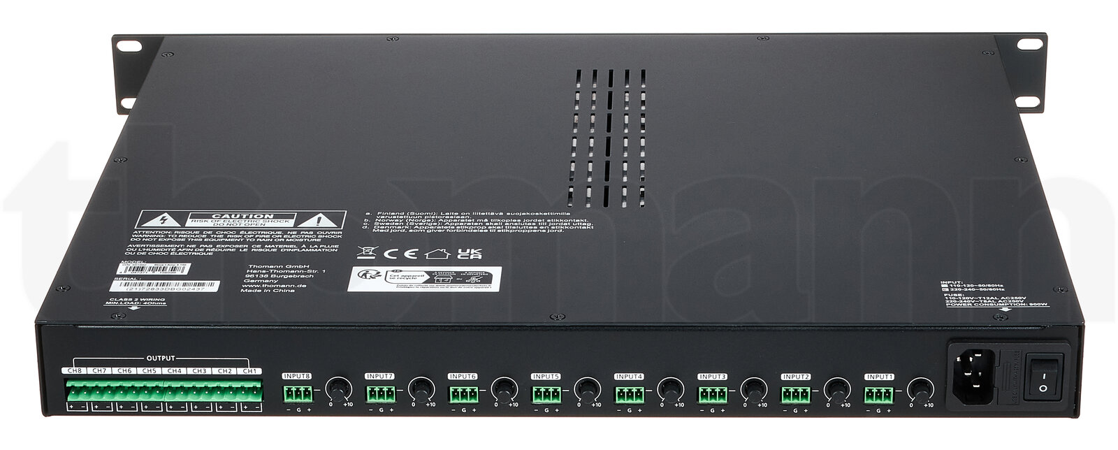 מגבר הספק Sirus I-Amp 8.150 5 מגבר הספק Sirus I-Amp 8.150 — תמונה 5