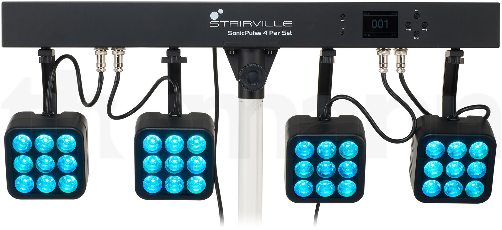 פנס PAR LED Stairville SonicPulse 4 Par Set 3 פנס PAR LED Stairville SonicPulse 4 Par Set — תמונה 3