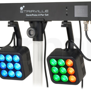 פנס PAR LED Stairville SonicPulse 4 Par Set