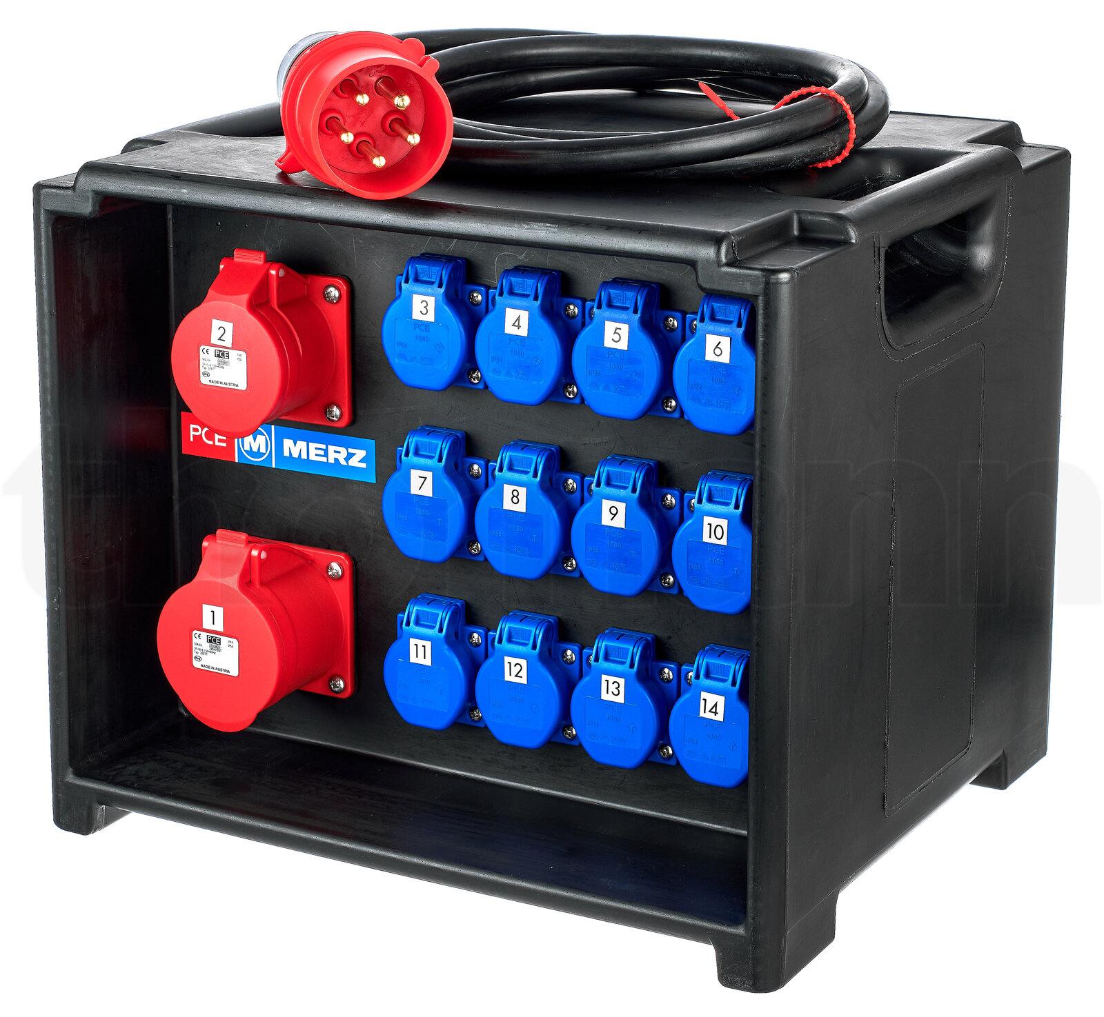 מפצל ומחלק זרם CEE PCE Merz M-SVE3 32/11-12 Distrib Bundle 2 מפצל ומחלק זרם CEE PCE Merz M-SVE3 32/11-12 Distrib Bundle — תמונה 2
