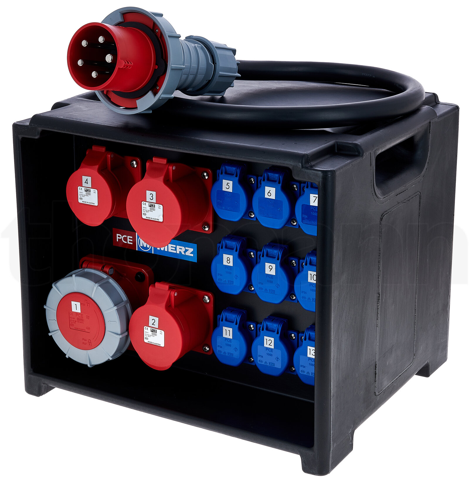 מפצל ומחלק זרם CEE PCE Merz M-SVE3 63/121-9 Distrib Bundle 2 מפצל ומחלק זרם CEE PCE Merz M-SVE3 63/121-9 Distrib Bundle — תמונה 2