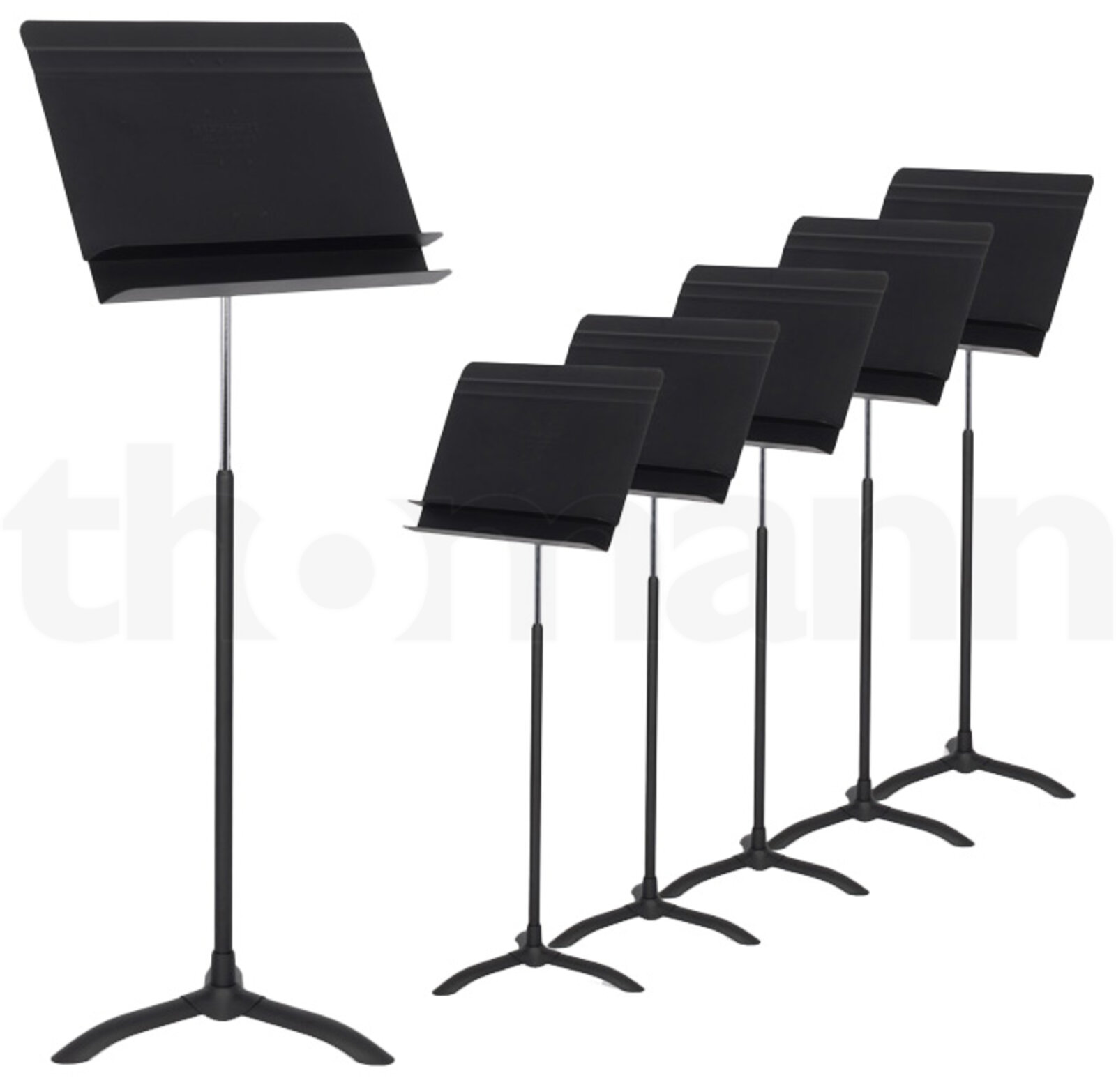 סטנד תווים לתזמורת Manhasset 50 Orchestral Music Stand 6pcs 2 סטנד תווים לתזמורת Manhasset 50 Orchestral Music Stand 6pcs — תמונה 2