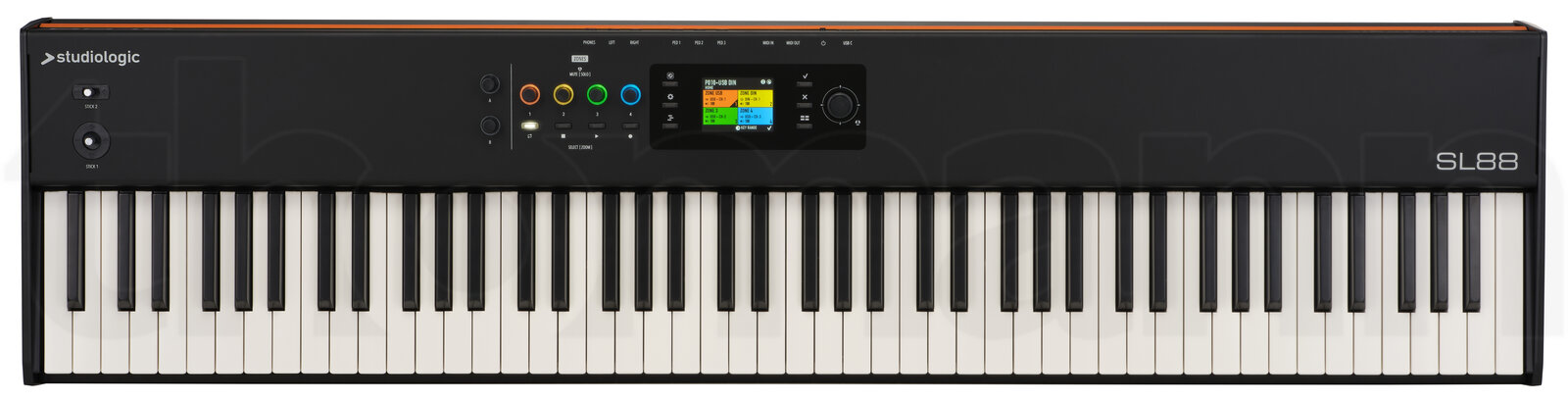 מקלדת שליטה MIDI Studiologic SL88 mk2 6 מקלדת שליטה MIDI Studiologic SL88 mk2 — תמונה 6