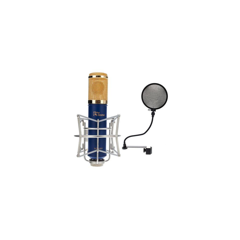 מיקרופון קונדנסר the t.bone SCT 800 + Popkiller 1 מיקרופון קונדנסר the t.bone SCT 800 + Popkiller — תמונת מוצר