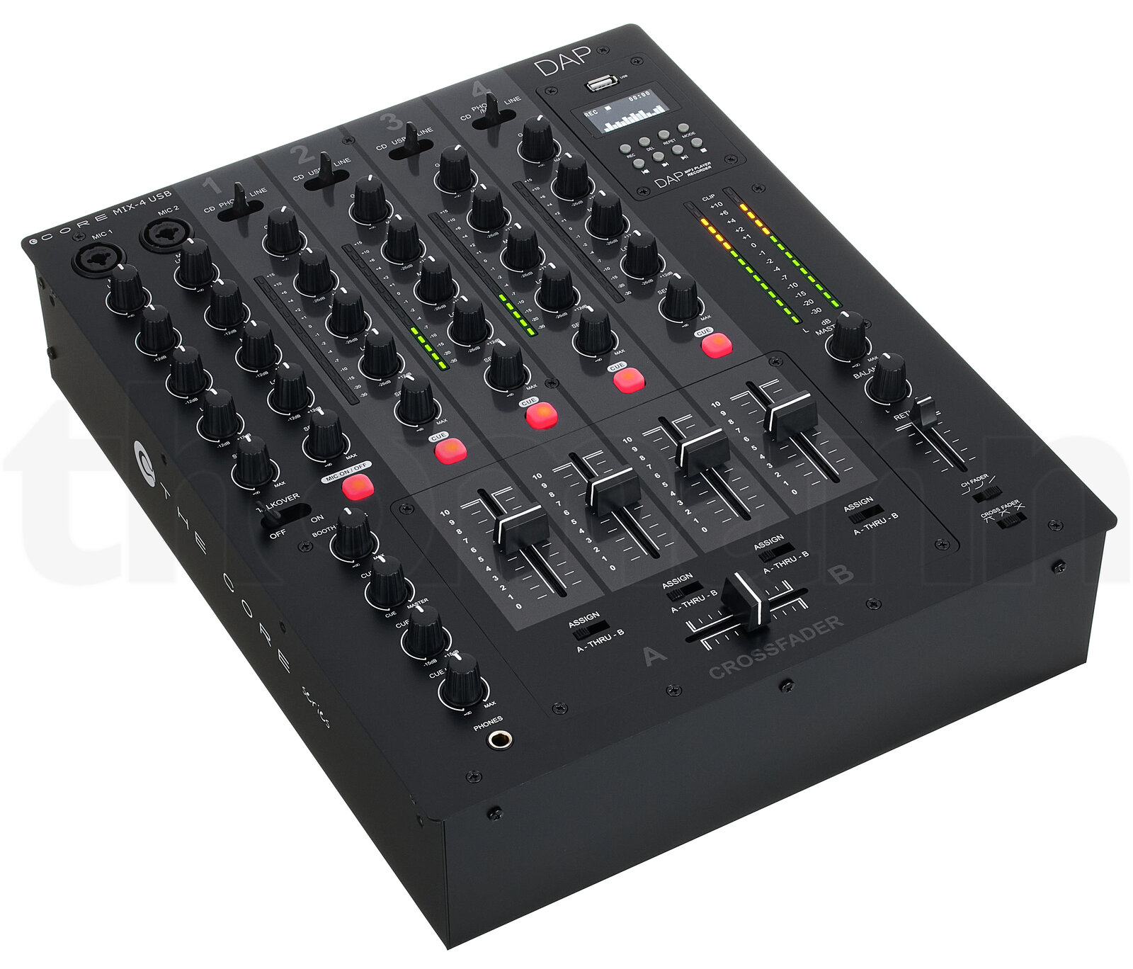 מיקסר DJ DAP-Audio CORE MIX-4 USB 4 מיקסר DJ DAP-Audio CORE MIX-4 USB — תמונה 4