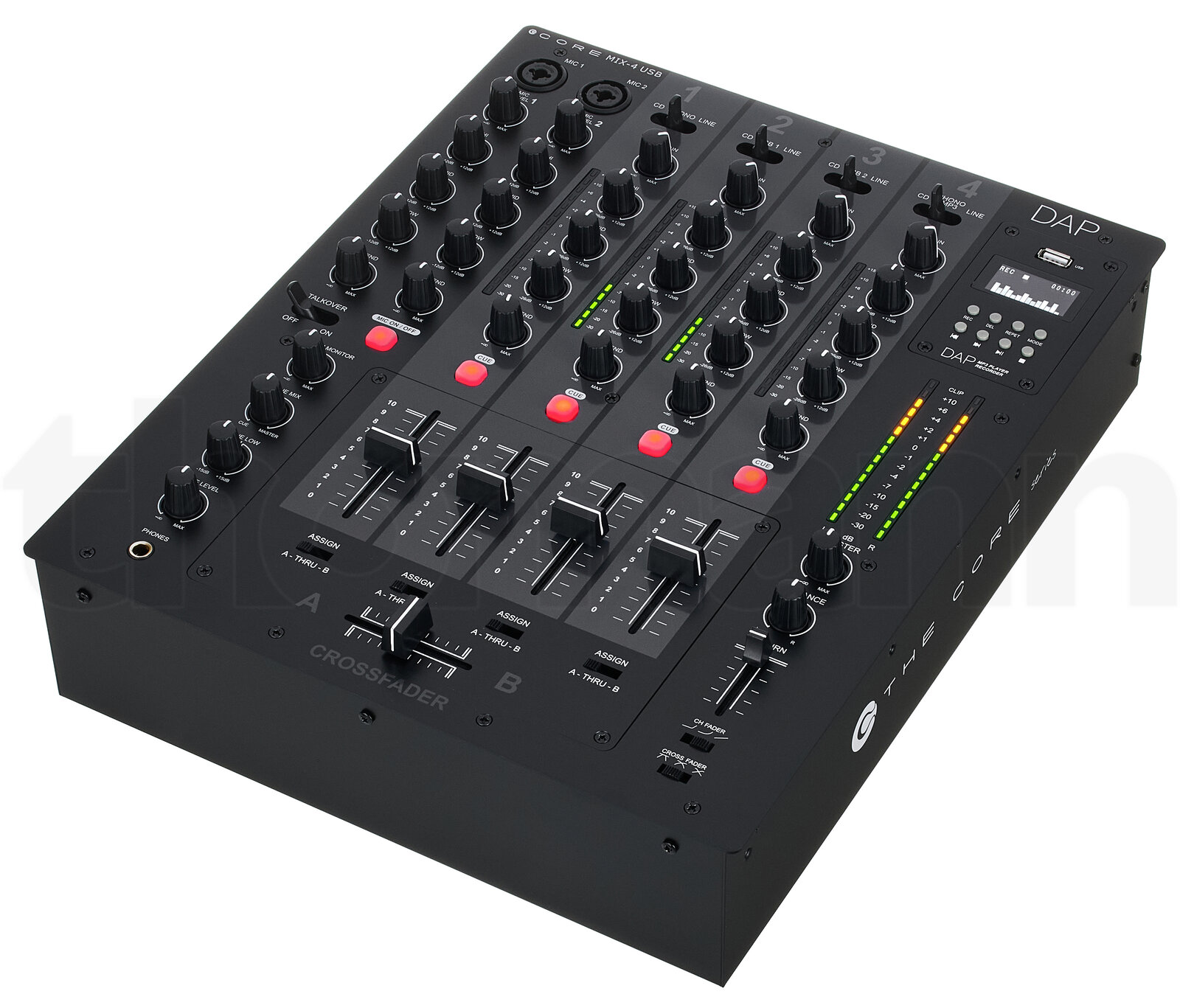 מיקסר DJ DAP-Audio CORE MIX-4 USB 2 מיקסר DJ DAP-Audio CORE MIX-4 USB — תמונה 2