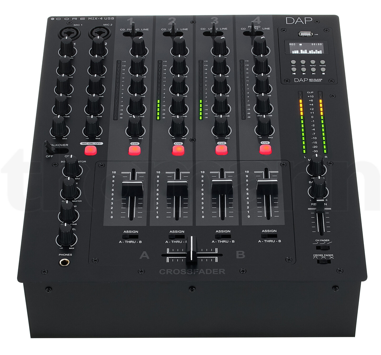 מיקסר DJ DAP-Audio CORE MIX-4 USB 3 מיקסר DJ DAP-Audio CORE MIX-4 USB — תמונה 3