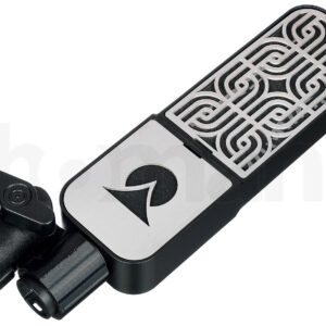 מיקרופון סרט Ohma World Motif Ribbon Black & Steel