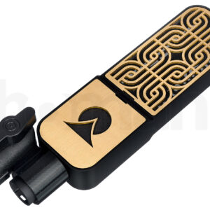 מיקרופון סרט Ohma World Motif Ribbon Black & Brass
