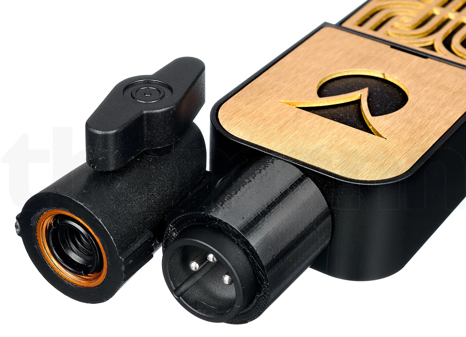 מיקרופון סרט Ohma World Motif Ribbon Black & Brass 4 מיקרופון סרט Ohma World Motif Ribbon Black & Brass — תמונה 4