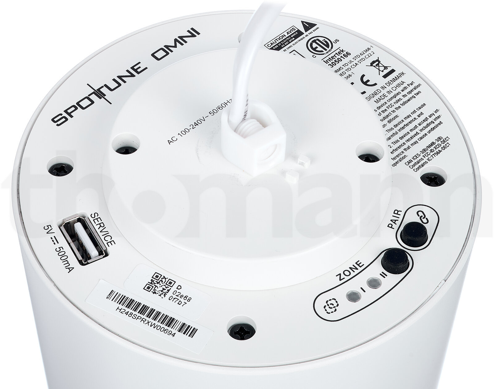 רמקול פסיבי Spottune Omni Cord White 6 רמקול פסיבי Spottune Omni Cord White — תמונה 6