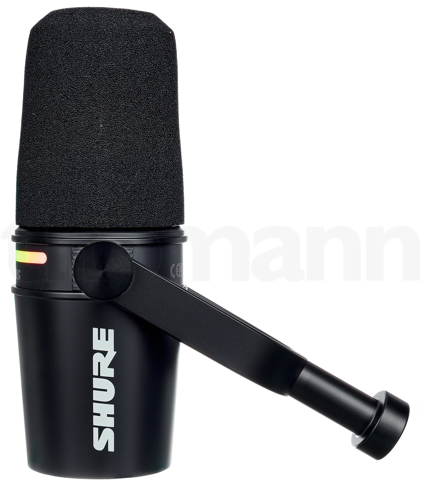 מיקרופון USB Shure MV7 Plus Broadcast Arm Bundle 5 מיקרופון USB Shure MV7 Plus Broadcast Arm Bundle — תמונה 5