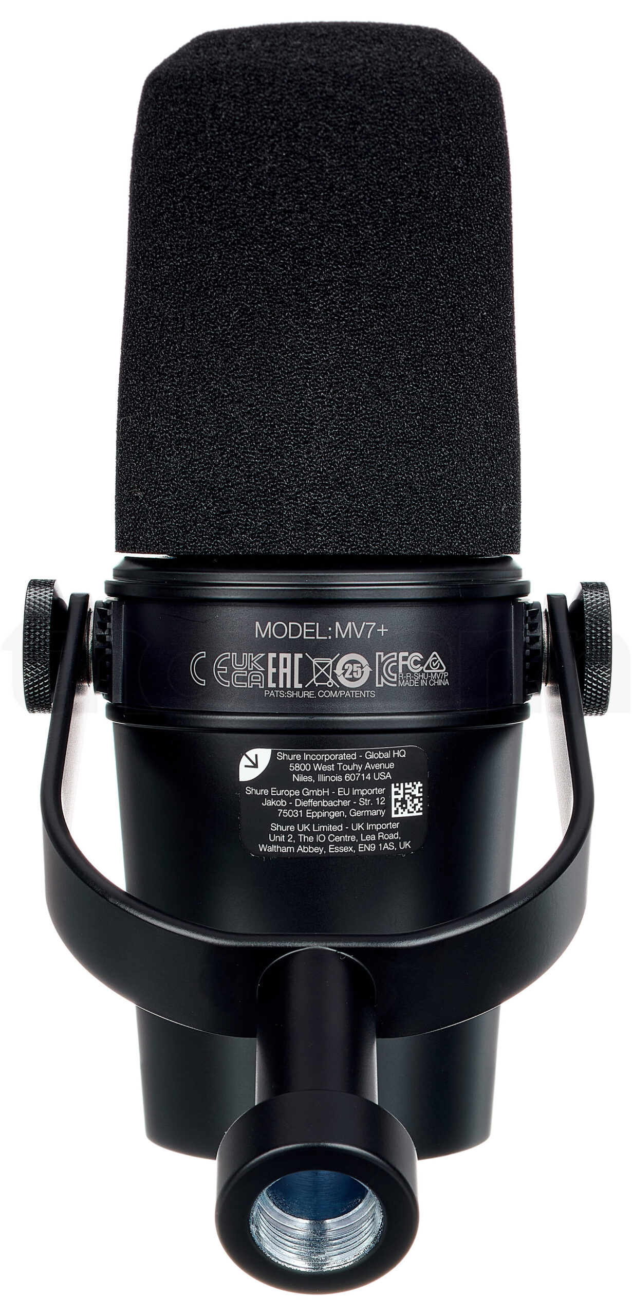 מיקרופון USB Shure MV7 Plus Broadcast Arm Bundle 6 מיקרופון USB Shure MV7 Plus Broadcast Arm Bundle — תמונה 6
