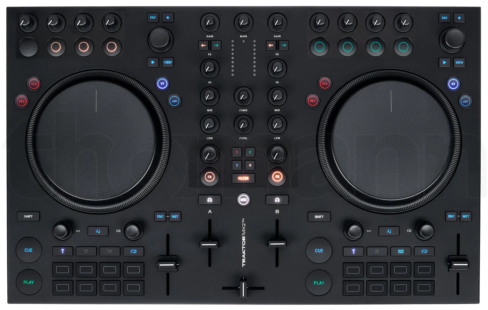 קונטרולר DJ Native Instruments Traktor MX2 6 קונטרולר DJ Native Instruments Traktor MX2 — תמונה 6